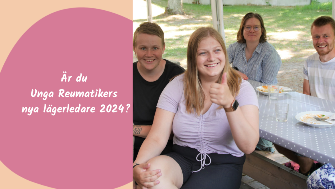 Vill du vara med som ledare på Unga Reumatikers läger 2024?